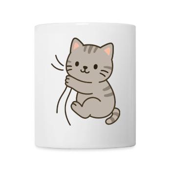 Cher petit chaton - Mug blanc - blanc - Devant