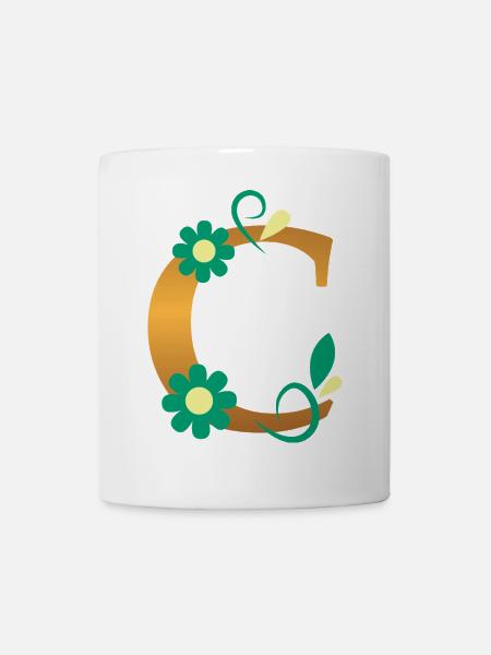 C - Tasse - Weiß
