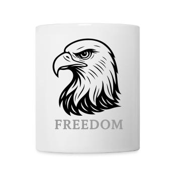 Eagle Head Freedom - Mug - white - Front