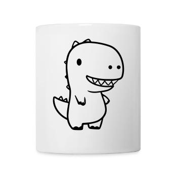 dinosaur - Mug - white - Front