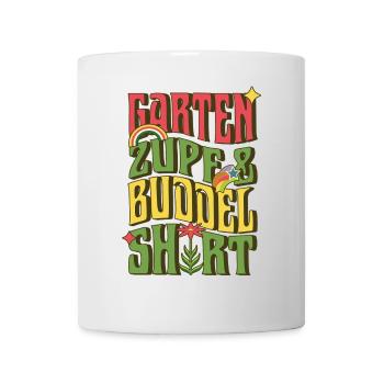 GARDEN PLUCK AND DIG SHIRT - Mug - white - Front