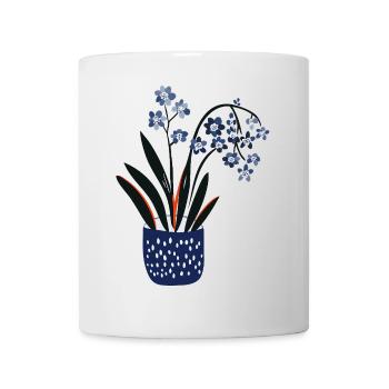 Cute Plant Design - Mug - white - Front