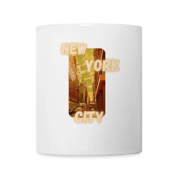 Urban Drive – New York City Streets - Tasse - Weiß - Vorne