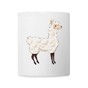 Llama - Tasse - Weiß - Vorne