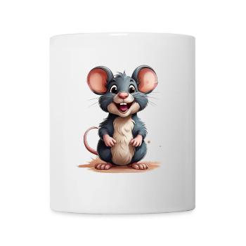 Mouse or rat - Mug - white - Front