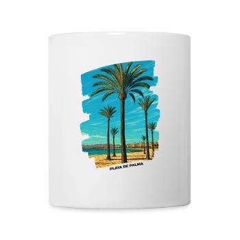 Playa de Palma - Mallorca - Tasse - Weiß - Vorne