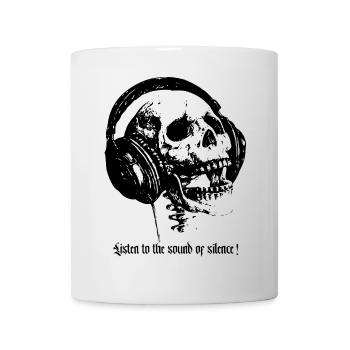 Sound of silence - Tasse - Weiß - Vorne