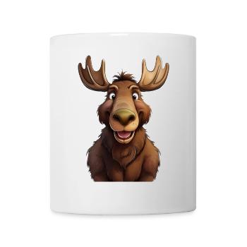 Elch - Tasse - Weiß - Vorne