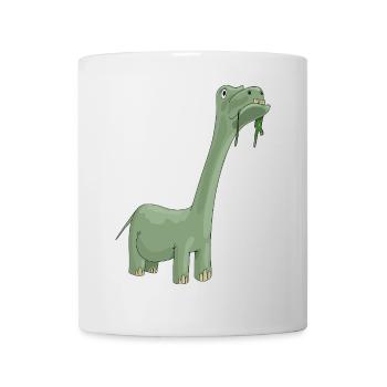 Diplodocus Casual Cartoon - Tasse - Weiß - Vorne