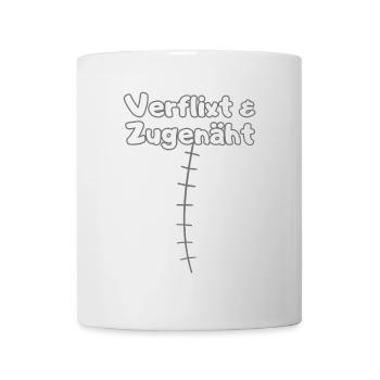Verflixt & Zuenäht – Chemise Scar Pride - Mug blanc - blanc - Devant