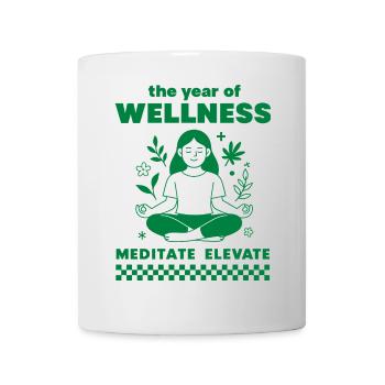 The Year of Wellness - Mug - white - Front