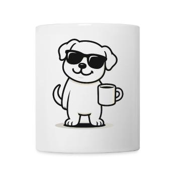Coffee Pup - Mug - white - Front