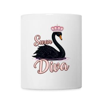 The black swan, queen of the water. - Mug - white - Front