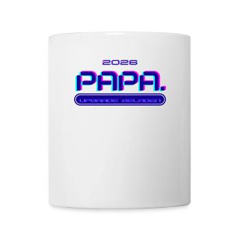 PAPA. Depuis 2026 - Mug blanc - blanc - Devant