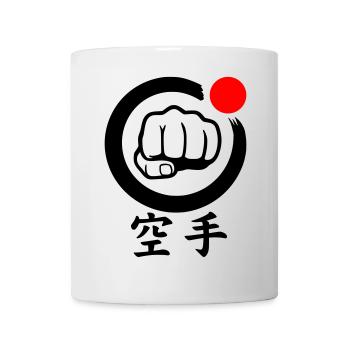 Karate Faust / Fist - Mug - white - Front
