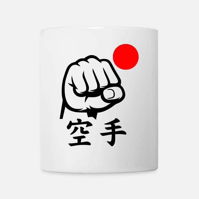 Karaté Faust / Poing - Mug blanc - blanc