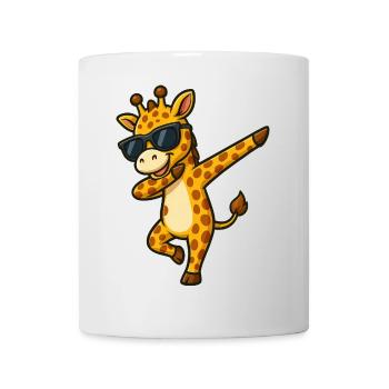Coole Giraffe Dabbing mit Sonnenbrille Sommer  - Tasse - Weiß - Vorne