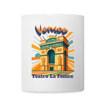Venice Theater Illustration - Tasse - Weiß - Vorne