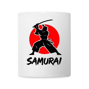 Samouraï - Mug blanc - blanc - Devant