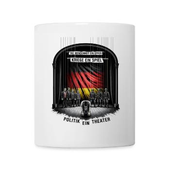 Politics a theatre - Mug - white - Front