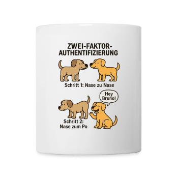 Dog Detection Two-Factor Authentication - Mug - white - Front