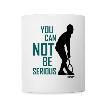 JOHN MC ENROE YOU CANNOT BE SERIOUS - Mug - white - Front