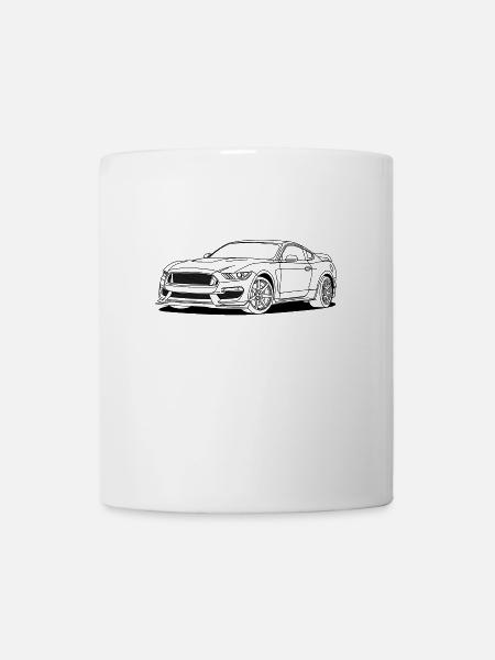 Cool Car - Tasse - Weiß