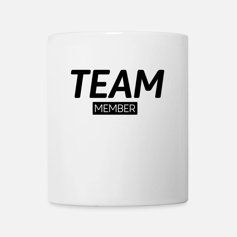 Team Member - Mug blanc - blanc
