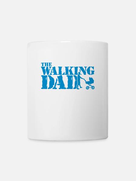 WALKING DAD - Tasse - Weiß