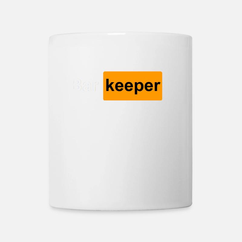 barman - Mug blanc - blanc