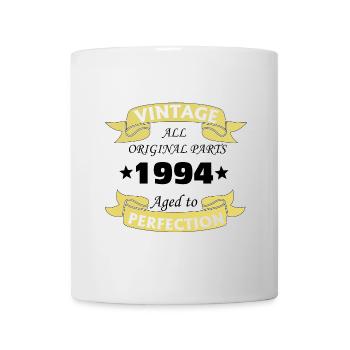 Vintage 1994 30 ans aged to perfection - Mug blanc - blanc - Devant