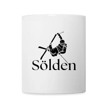 Sölden - Alpes - Tyrol - Vacances au ski - Ötztal - Mug blanc - blanc - Devant