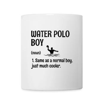 Wasserball-Junge Wie Ein Normaler Junge, Nur Viel Cool - Tasse - Weiß - Vorne