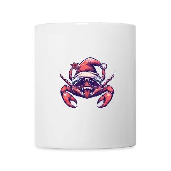 Crab Crab Christmas Funny - Mug - white - Front