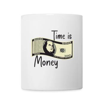 Time is money - Mug - white - Front