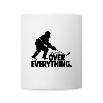 Hockey Over Everything - Mug - white - Front