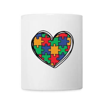 Autismus Autisten - Tasse - Weiß - Vorne