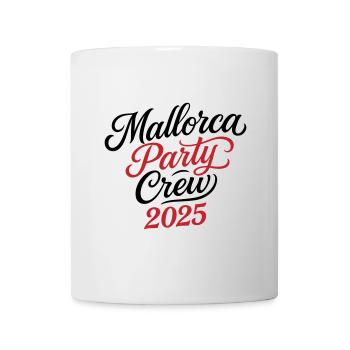 Majorque Party Crew 2025 (Garantie du prix le plus bas) - Mug blanc - blanc - Devant