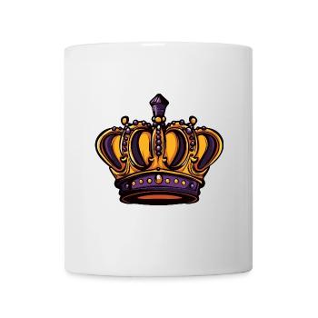 Krone - Tasse - Weiß - Vorne