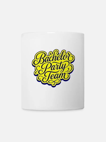 Bachelor Party Team - Tasse - Weiß