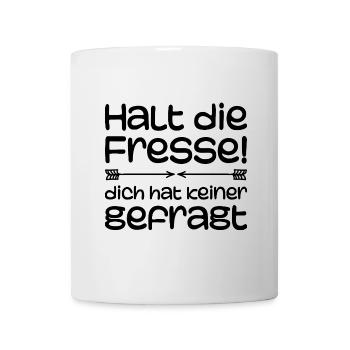 Tais-toi, personne ne t’a demandé | Comédie - Mug blanc - blanc - Devant