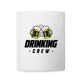 Drinking Crew Bier - Tasse - Weiß - Vorne