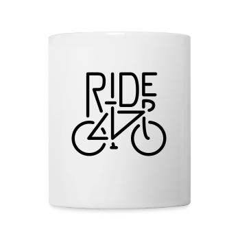 Let´s ride - Tasse - Weiß - Vorne