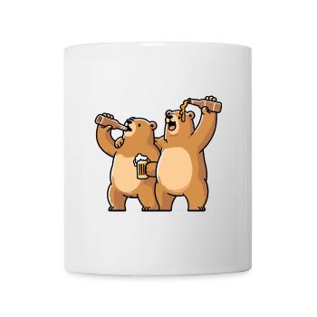 Bärlin Party Beer Bear Gang - Prost Berlin - Mug - white - Front