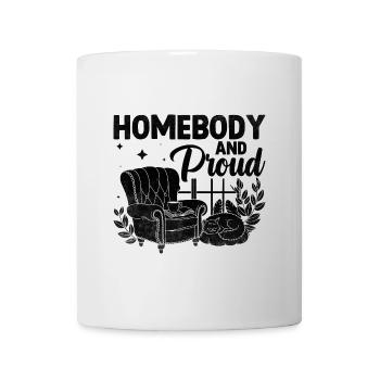 Homebody And Proud Sayings For Introverts - Mug - white - Front