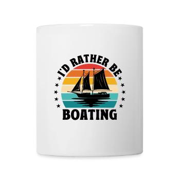 Je préfère faire du pédalo - Mug blanc - blanc - Devant