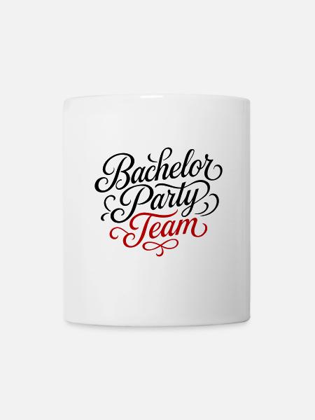 Bachelor Party Team - Tasse - Weiß