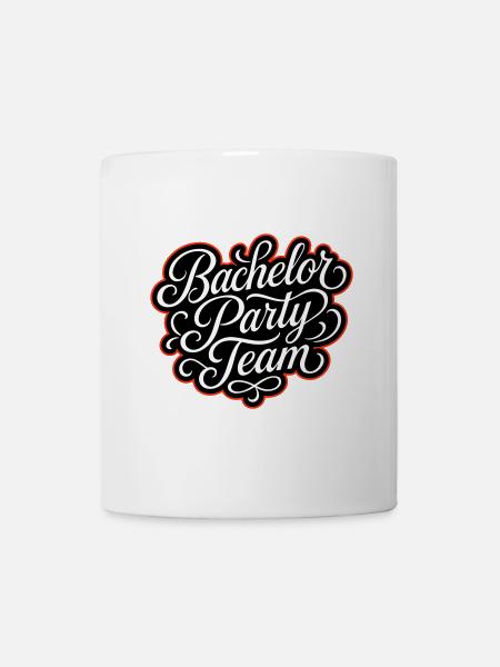 Bachelor Party Team - Tasse - Weiß