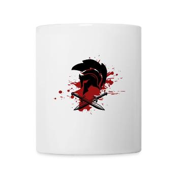 Spartaner - Design - Tasse - Weiß - Vorne