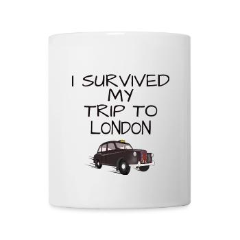 I survived my trip to london souvenir gift - Mug - white - Front